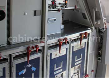 Cabin Service Drawers for flight operations and cabin training