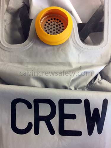Drager CAS model portable breathing equipment PBE smoke hood