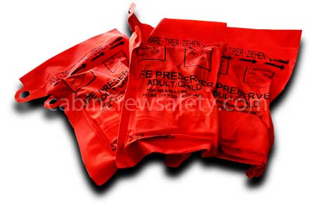 Aircraft crew life preserver UXF-35 P01202-201WC model