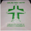 New airline aircraft first aid kits