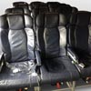 Aircraft Passenger Triple Leather Seats for Sale