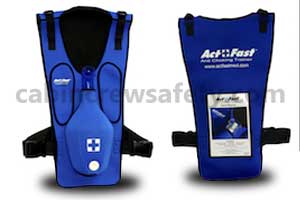 AF-101-B - Act Fast Anti choking CPR trainer BLUE
