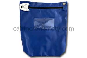 82000097 - Versapak Medium Secure Reusable Cash Bag (blue)