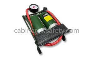 82000115 - Cabin Crew Safety Twin Barrel Foot Pump