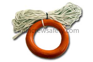 82000150 - Cabin Crew Safety Quoit with throwing line