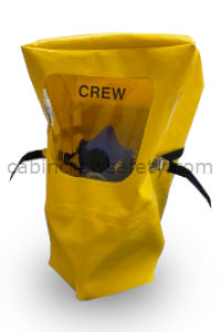 119003-11 - Cabin Crew Safety BE Aerospace Puritan Bennett style training smoke hood 