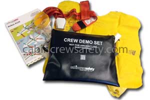 passenger safety briefing kit for training use for sale online