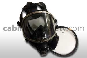 10100D - Scott Full face oxygen demand mask assembly