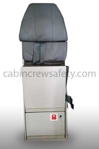 WN03BYJ2YA51008 - Sicma Aero Seat Airbus A330 A340 crew seat with harness