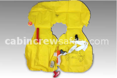 Single chamber life vest with whistle for sale online