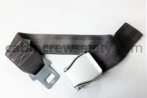 2010-2-011-2847 - AMSAFE Seat Belt Extension Assembly (Silver)