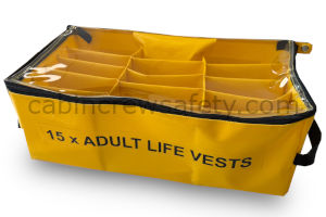 92000009 - Cabin Crew Safety Stowage valise for 15 adult life vests