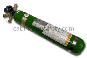 176961-13 - BE Aerospace Portable Oxygen Bottle Assembly