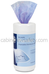 754 - Authorised reseller Disposable CPR manikin wipes (drum of 200)