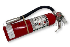 A354 - Amerex Aircraft BCF Halon Fire Extinguisher (Empty)
